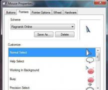 Изменение указателя мыши в Windows Как установить курсоры виндовс 7